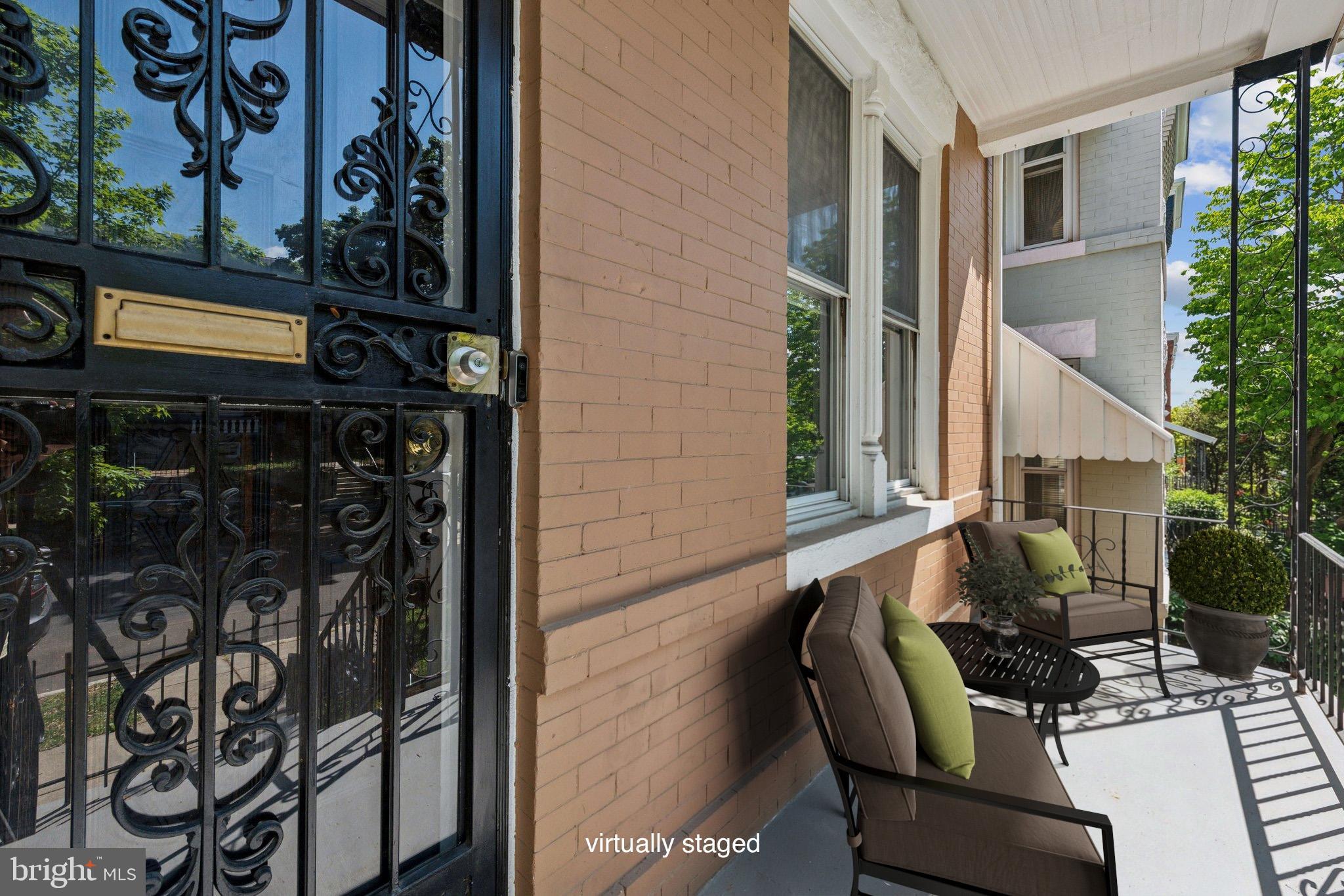 1306 E Street Northeast Washington, DC 20002 - Photo 2 of 35 Front porch