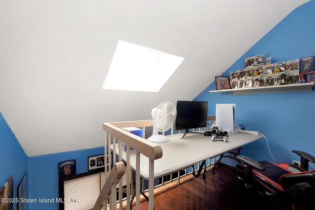a bathroom with a bathtub and a sink