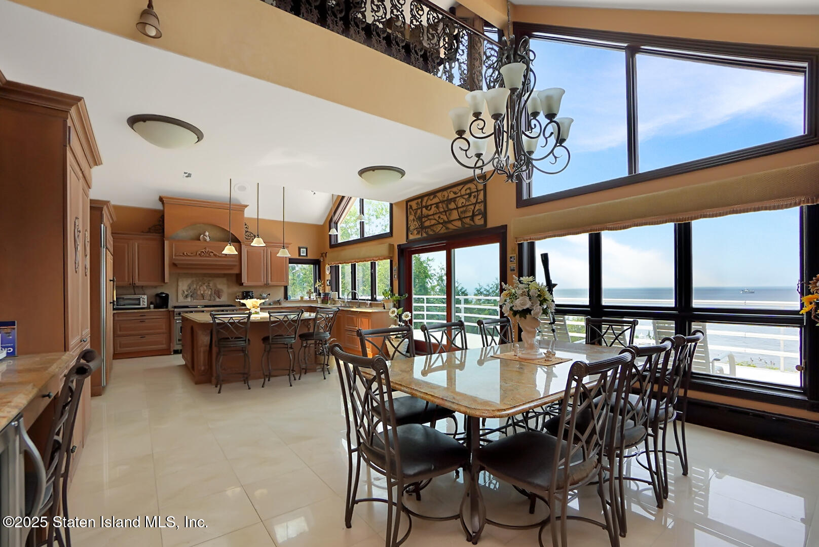 545 Arbutus Avenue Staten Island, NY 10312 - Photo 31 of 57 a view of a dining room with furniture window and outside view
