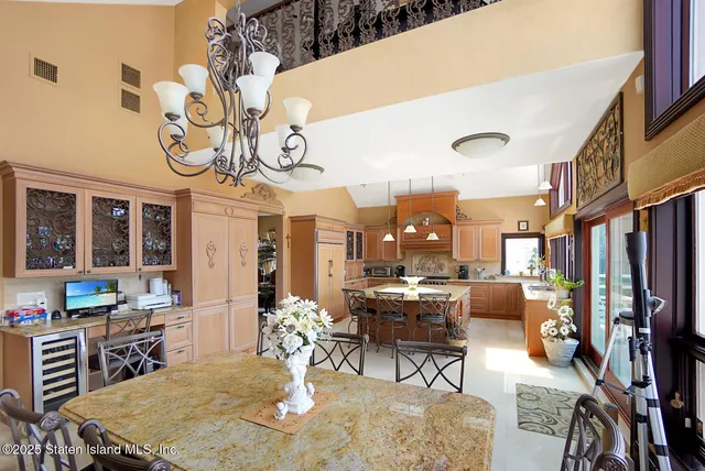 a view of a house with a patio