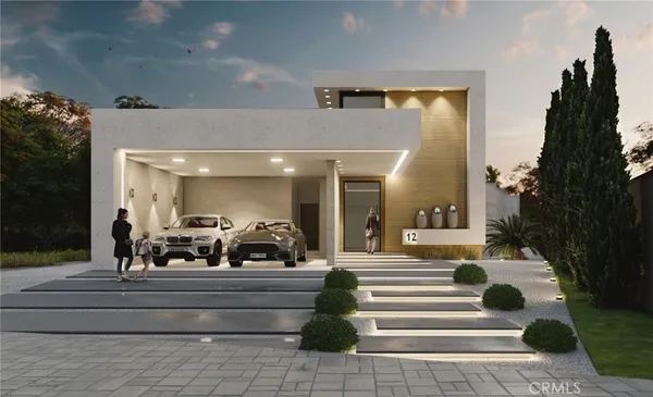 a view of a lobby with a sitting area