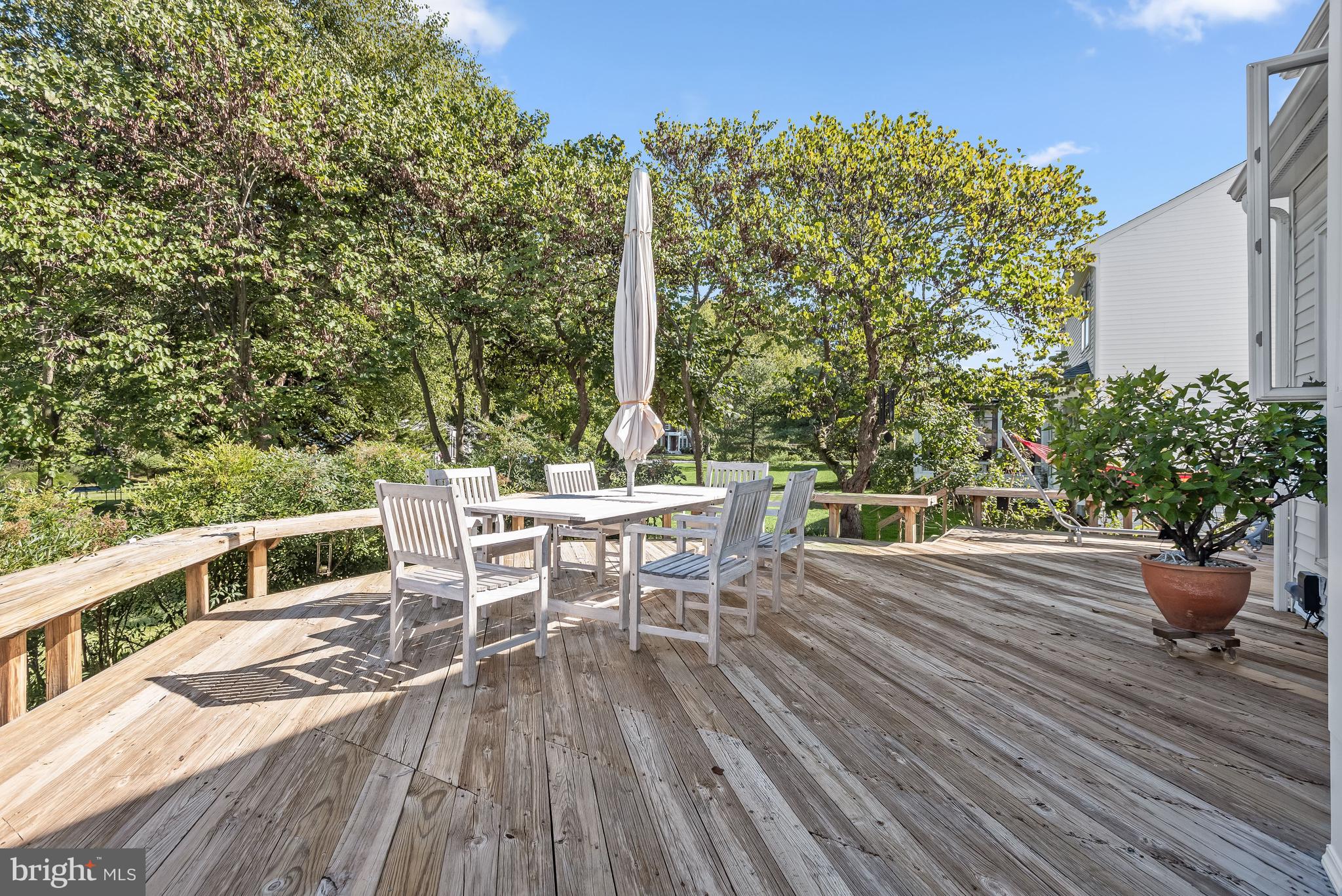 10352 Wetherburn Road Woodstock, MD 21163 - Photo 5 of 63 Expansive deck with tree lined view