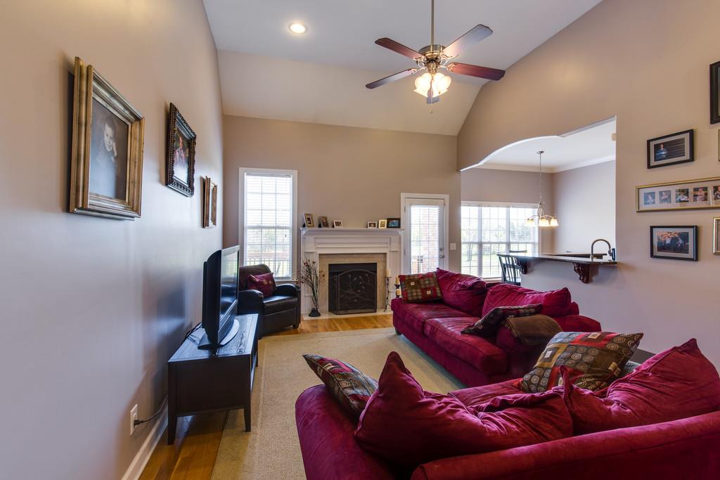 501 Sugar Flat Road Lebanon, TN 37087 - Photo 7 of 16 a living room with furniture fireplace and a window