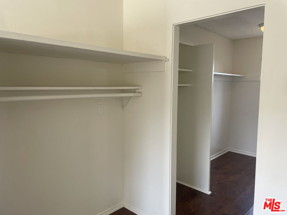 1150 North Commonwealth Avenue, Unit 2 Los Angeles, CA 90029 - Photo 4 of 8 a view of an empty walk in closet