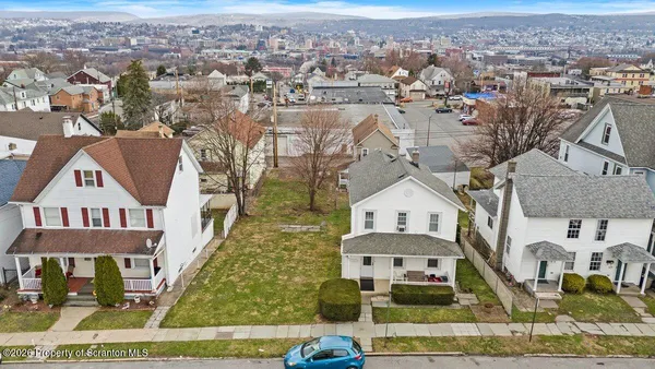an aerial view of a