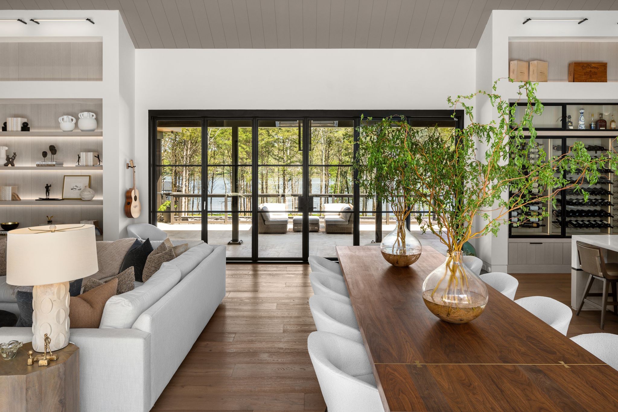 8520 Saundersville Road Mount Juliet, TN 37122 - Photo 20 of 70 a living room with furniture and a large window