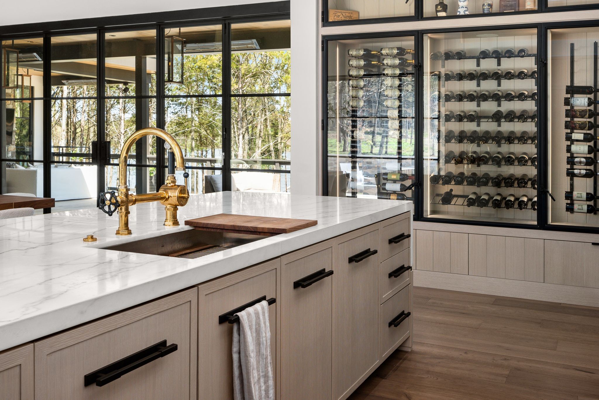 8520 Saundersville Road Mount Juliet, TN 37122 - Photo 26 of 70 a view of a kitchen with a sink and large window