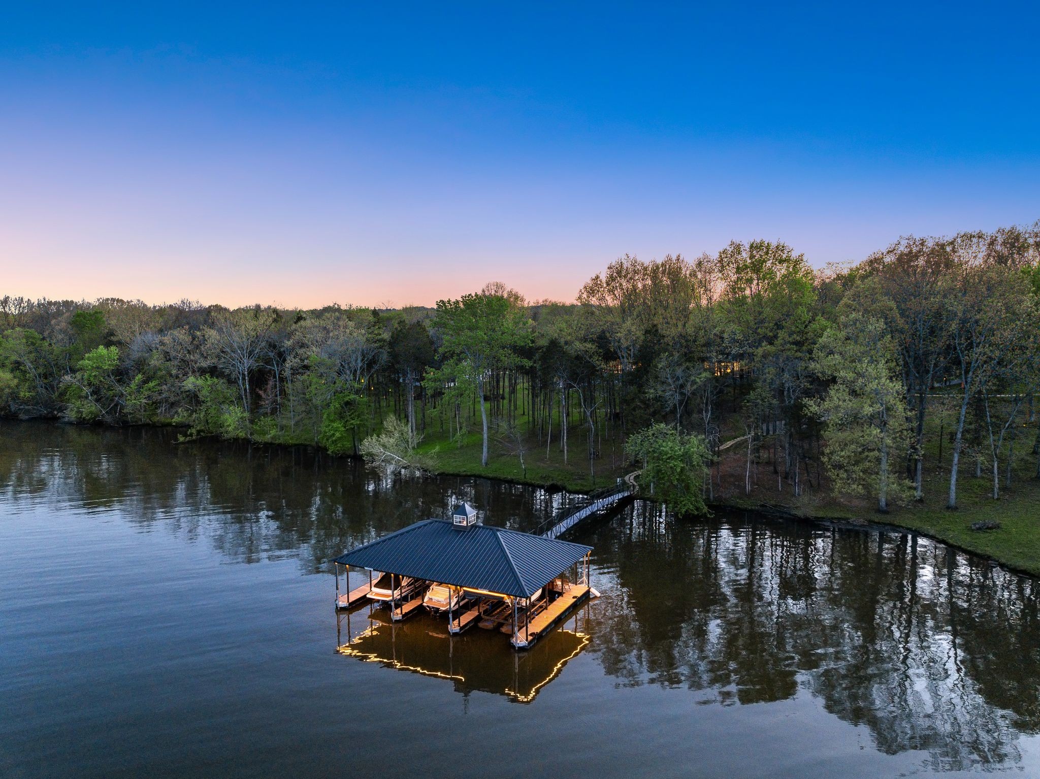 8520 Saundersville Road Mount Juliet, TN 37122 - Photo 70 of 70 a lake view with a bench