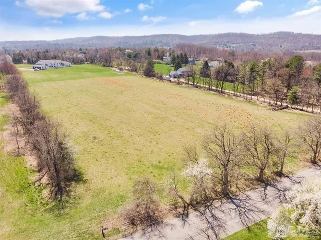 a view of a city with an ocean view