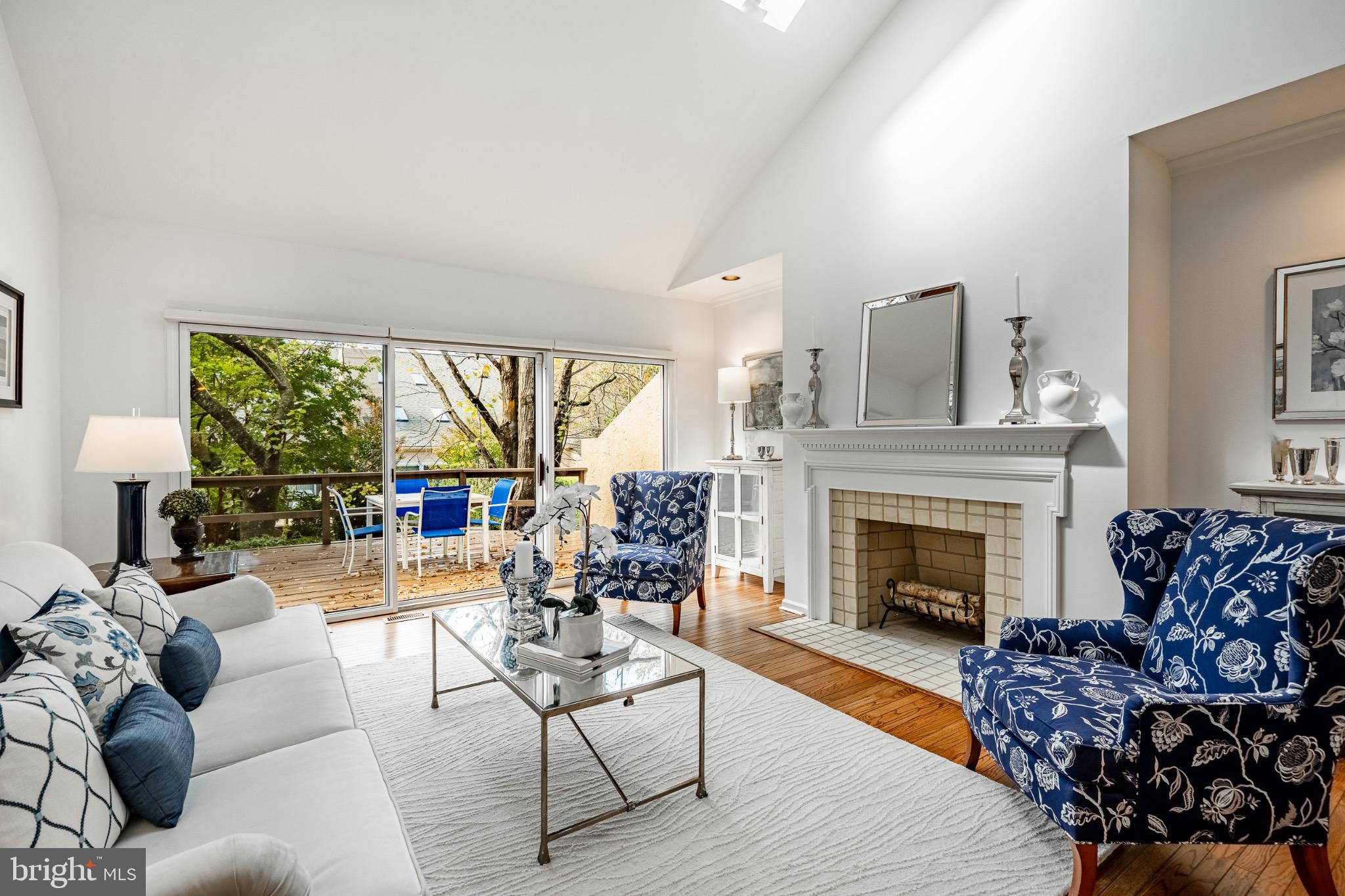 6 Wingstone Lane Devon, PA 19333 - Photo 12 of 38 Bright and airy living space with nature views.