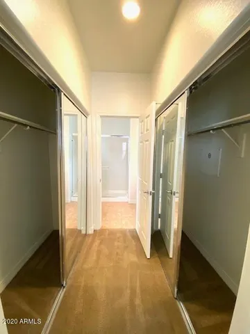 a view of empty room