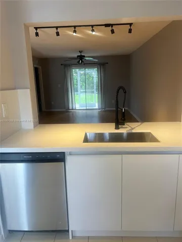 a close view of sink and tap