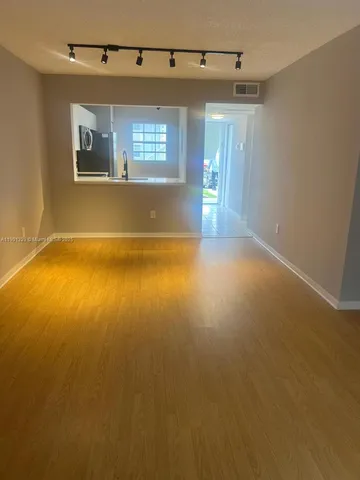 a view of wooden door