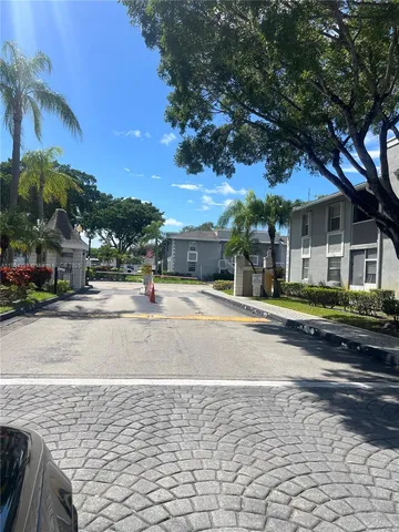 a view of a street with houses