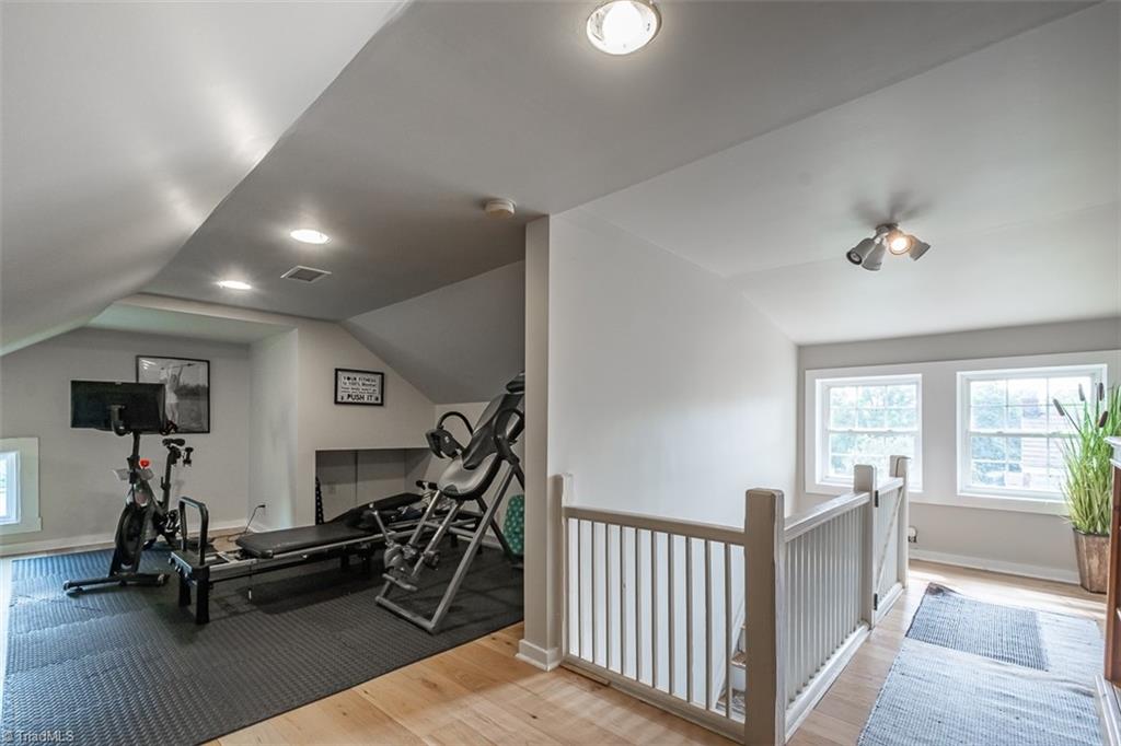 113 Gwyn Avenue Elkin, NC 28621 - Photo 29 of 39 Spacious room on third level that can be used as bedroom, office, playroom or work out room.
