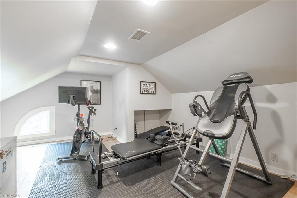 113 Gwyn Avenue Elkin, NC 28621 - Photo 30 of 39 Spacious room on third level that can be used as bedroom, office, playroom or work out room.