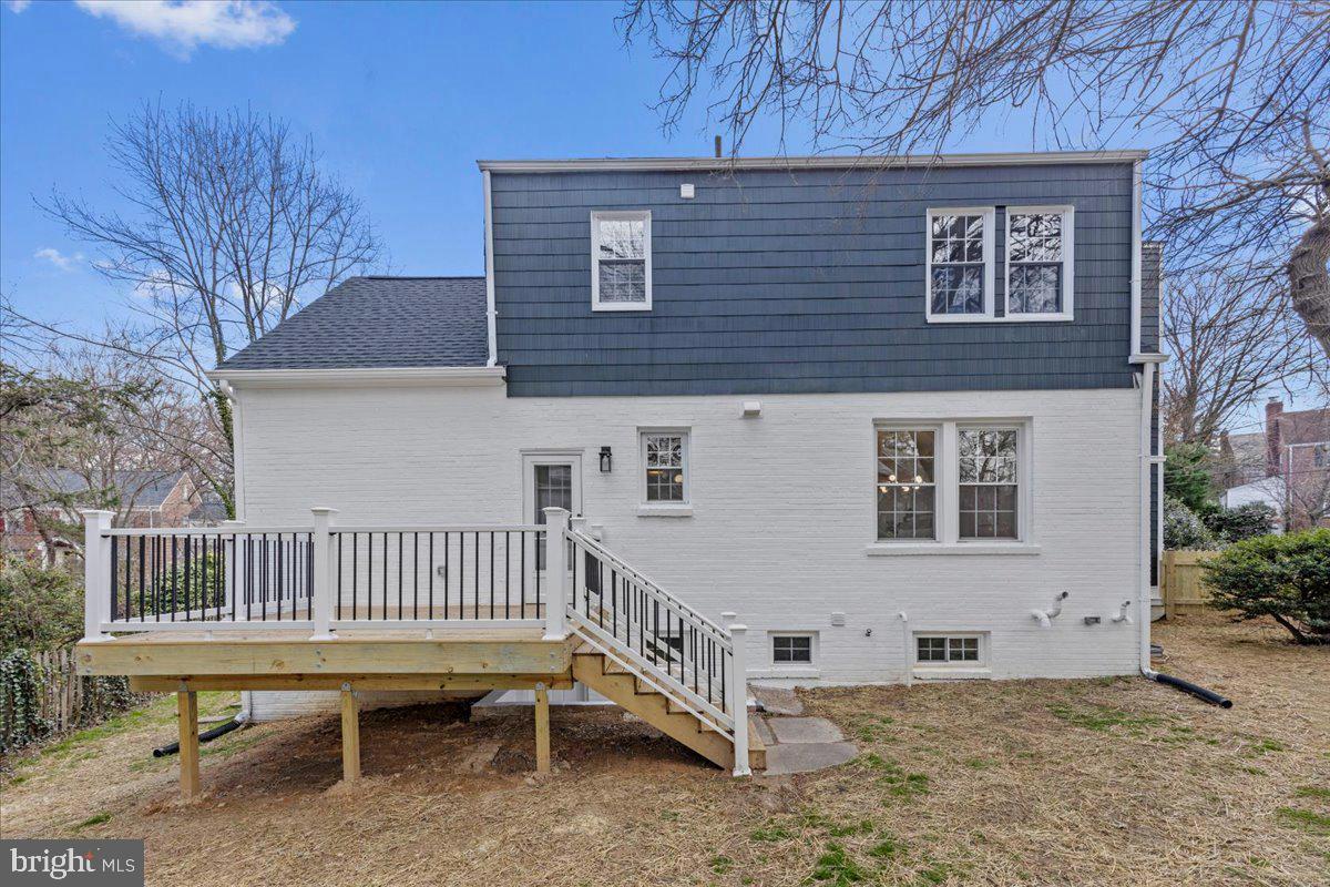 1705 Corwin Drive Silver Spring, MD 20910 - Photo 38 of 38 a view of a house with a yard and deck area