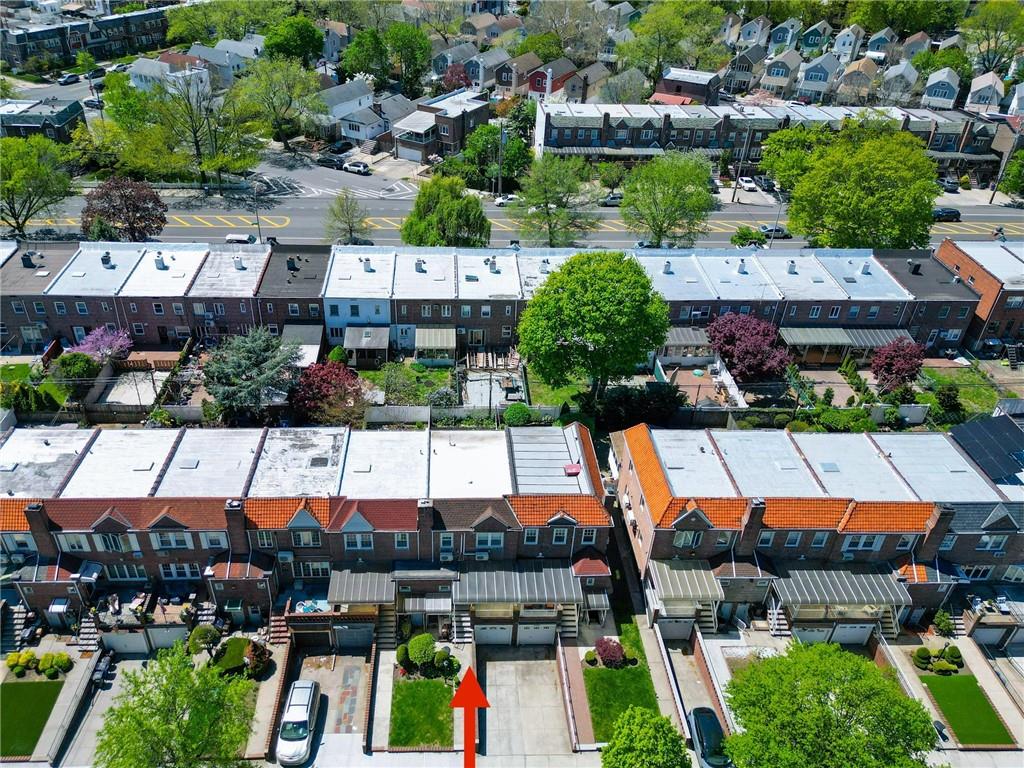 2046 Stuart Street Brooklyn, NY 11229 - Photo 23 of 27 an aerial view of houses with yard