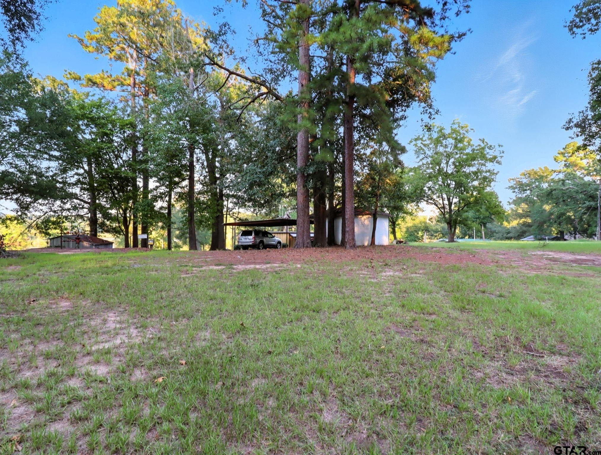 402 Watson Road Gladewater, TX 75647 - Photo 27 of 32 a view of outdoor space with garden and trees