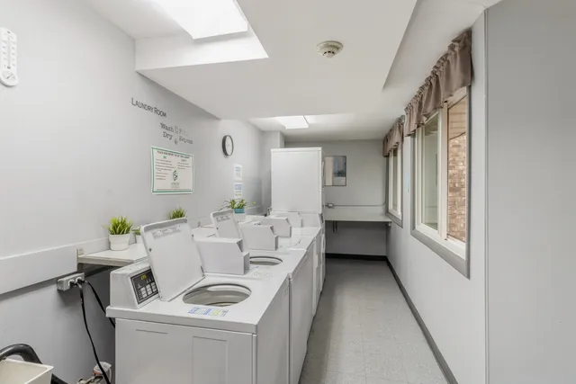 a outdoor space with furniture