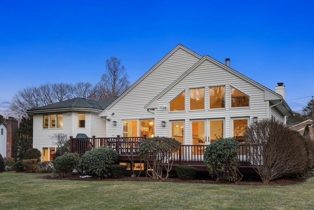 71 Sevland Road Newton, MA 02459 - Photo 27 of 28 a front view of a house with garden