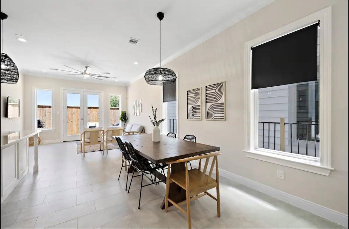 3703 Bolin Road, Unit B Houston, TX 77092 - Photo 9 of 22 a view of a dining room with furniture