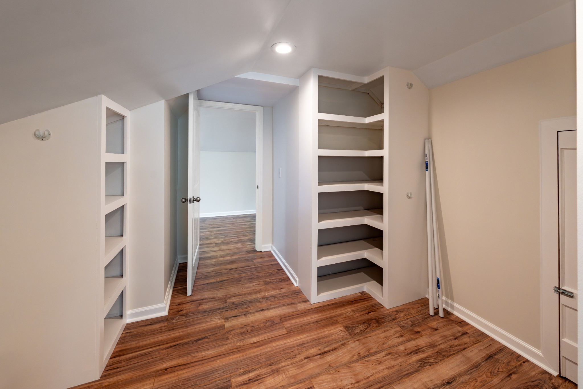 3508 Robin Road Nashville, TN 37204 - Photo 30 of 32 a view of an empty room with wooden floor and closet