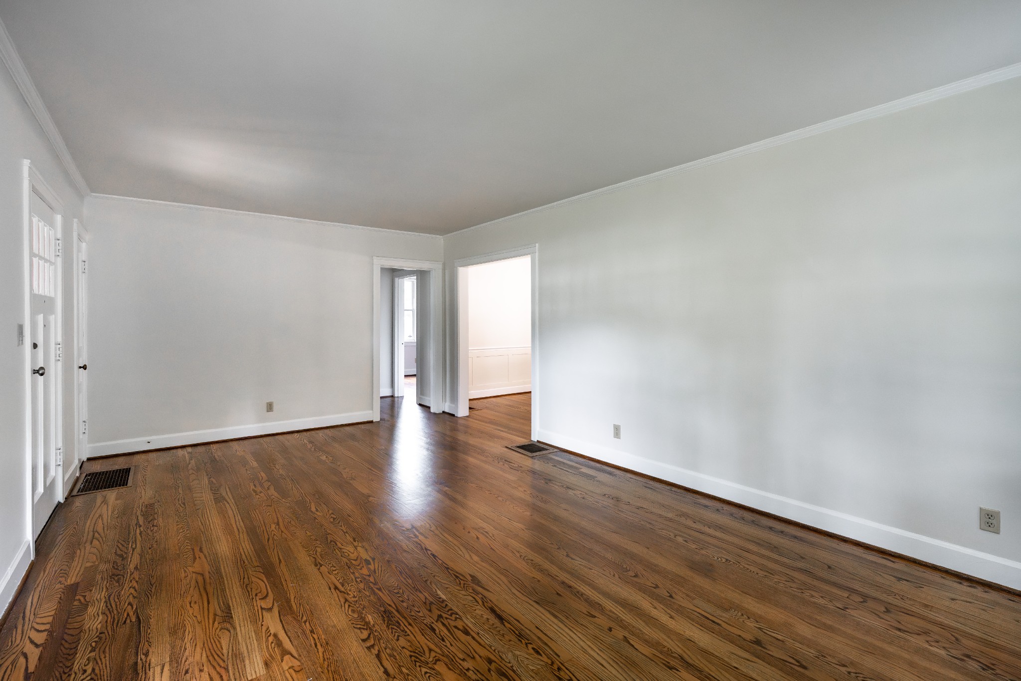 3508 Robin Road Nashville, TN 37204 - Photo 8 of 32 a view of an empty room with wooden and a window
