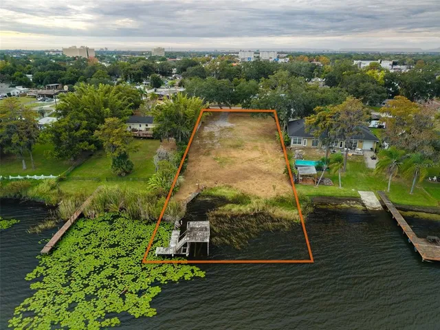 a view of a yard with an outdoor space
