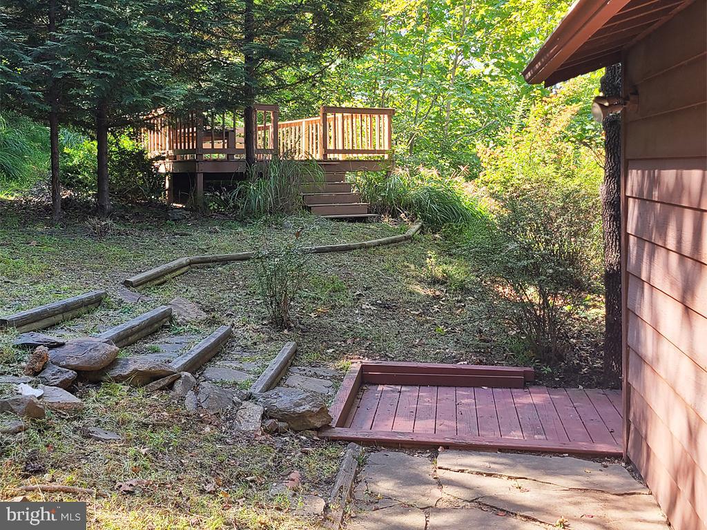 1245 Khyber Pass Road Linden, VA 22642 - Photo 12 of 55 Pathway to the separate raised deck area