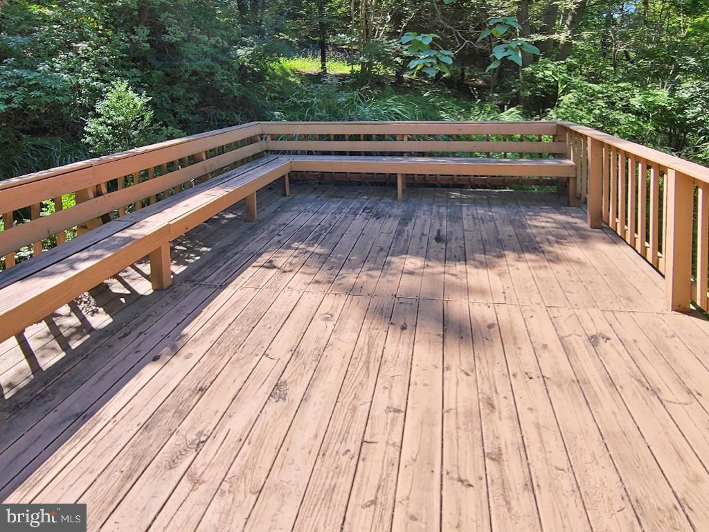 1245 Khyber Pass Road Linden, VA 22642 - Photo 14 of 55 Large separate raised deck with bench seating
