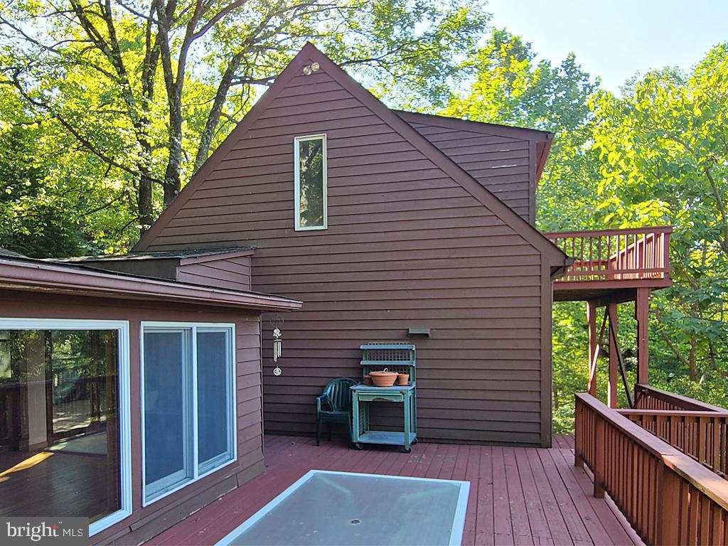 1245 Khyber Pass Road Linden, VA 22642 - Photo 16 of 55 Main deck, dining room to left