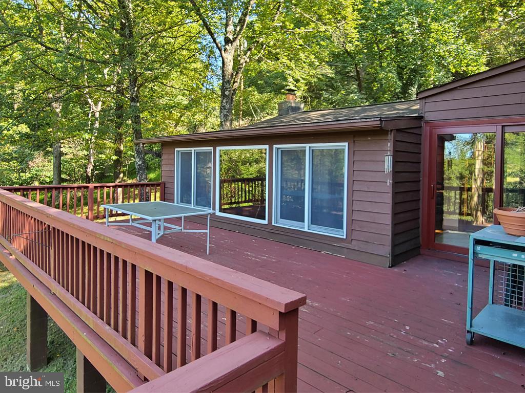 1245 Khyber Pass Road Linden, VA 22642 - Photo 17 of 55 Main deck, dining room, walkout from the hallway