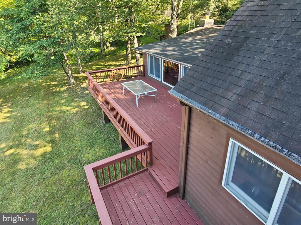 1245 Khyber Pass Road Linden, VA 22642 - Photo 18 of 55 Looking down from the master bedroom deck