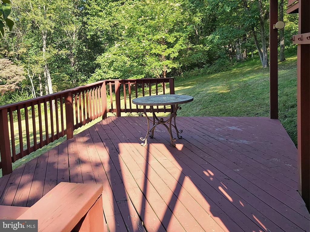 1245 Khyber Pass Road Linden, VA 22642 - Photo 19 of 55 Lower level deck, direct access to back yard