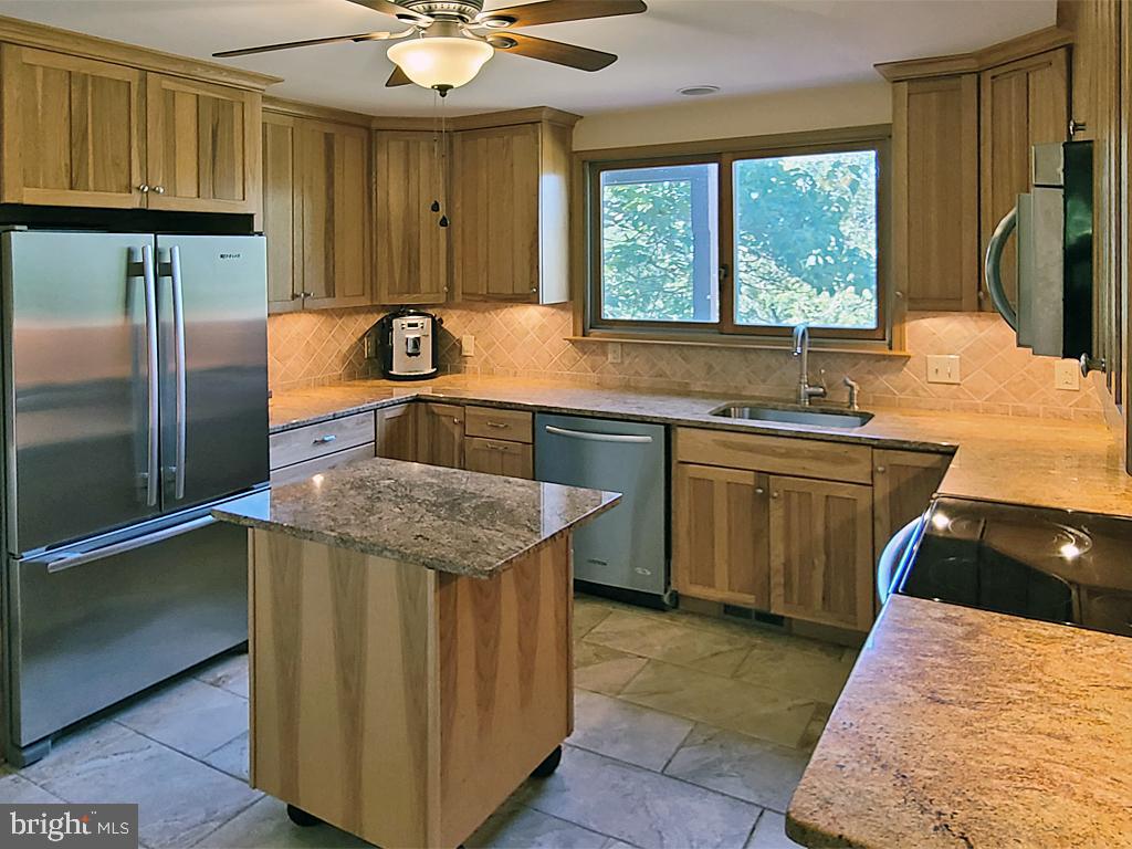 1245 Khyber Pass Road Linden, VA 22642 - Photo 32 of 55 Remodeled island kitchen