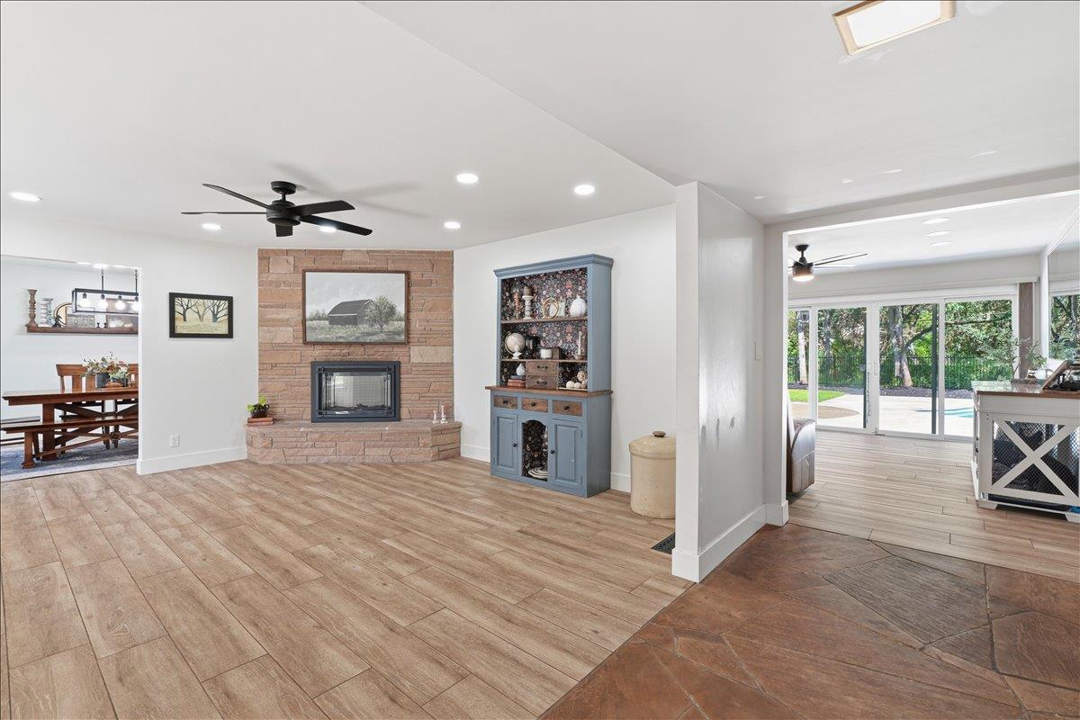 4849 Alexon Way Carmichael, CA 95608 - Photo 6 of 50 a view of a livingroom with furniture a ceiling fan and window