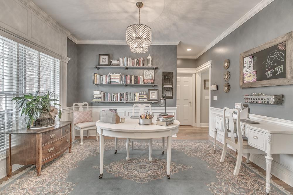 3465 Sulphur Springs Road Murfreesboro, TN 37129 - Photo 5 of 30 Formal Dining Room with wainscoting. Currently used as an office.