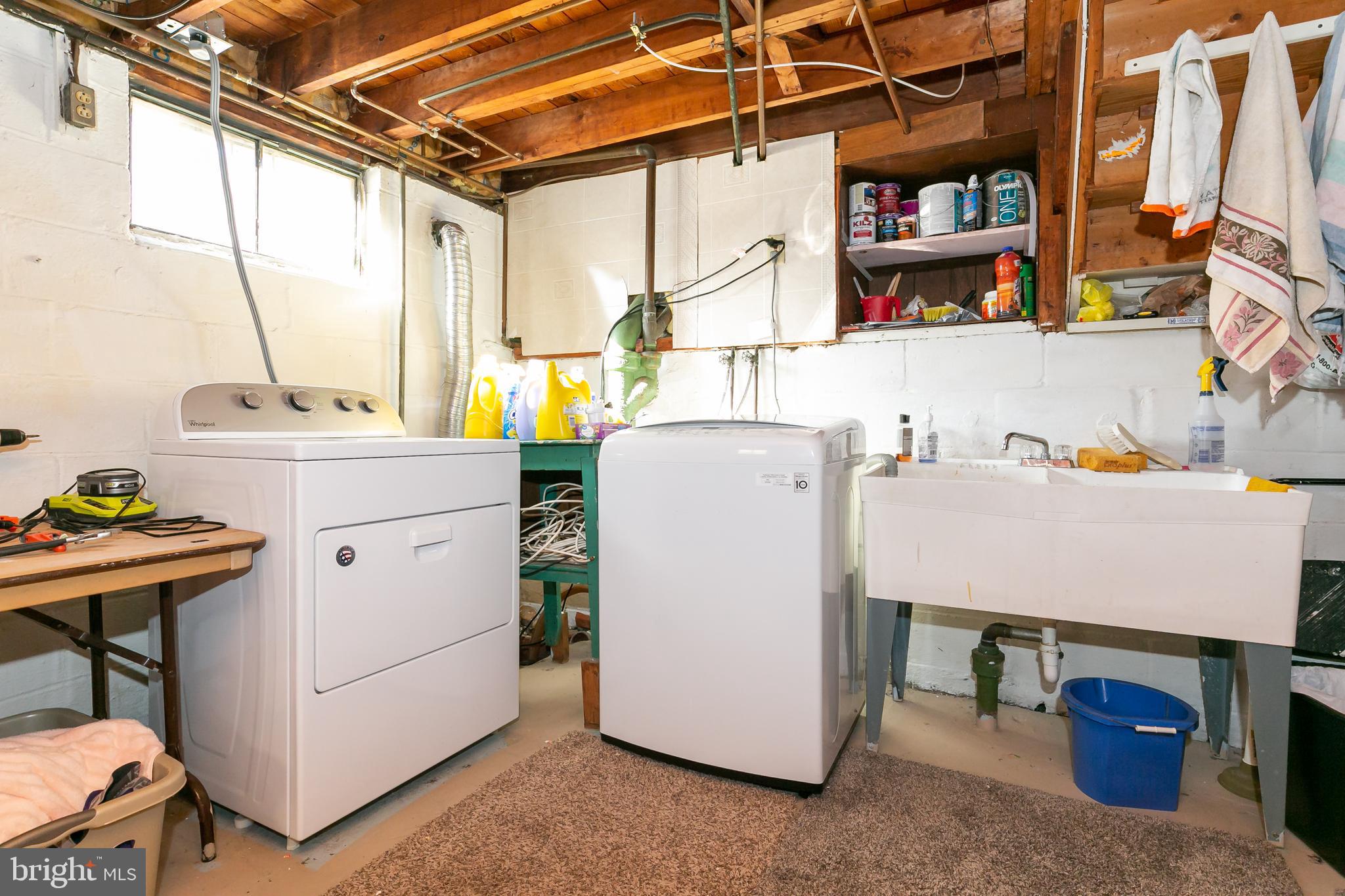 39 Hempstead Road Hamilton, NJ 08610 - Photo 18 of 20 Basement (Laundry Area)