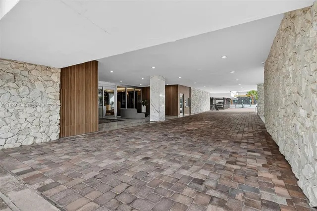 a view of a city and tall buildings