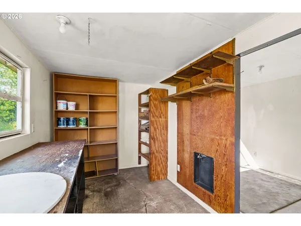 a view of a living room and a window