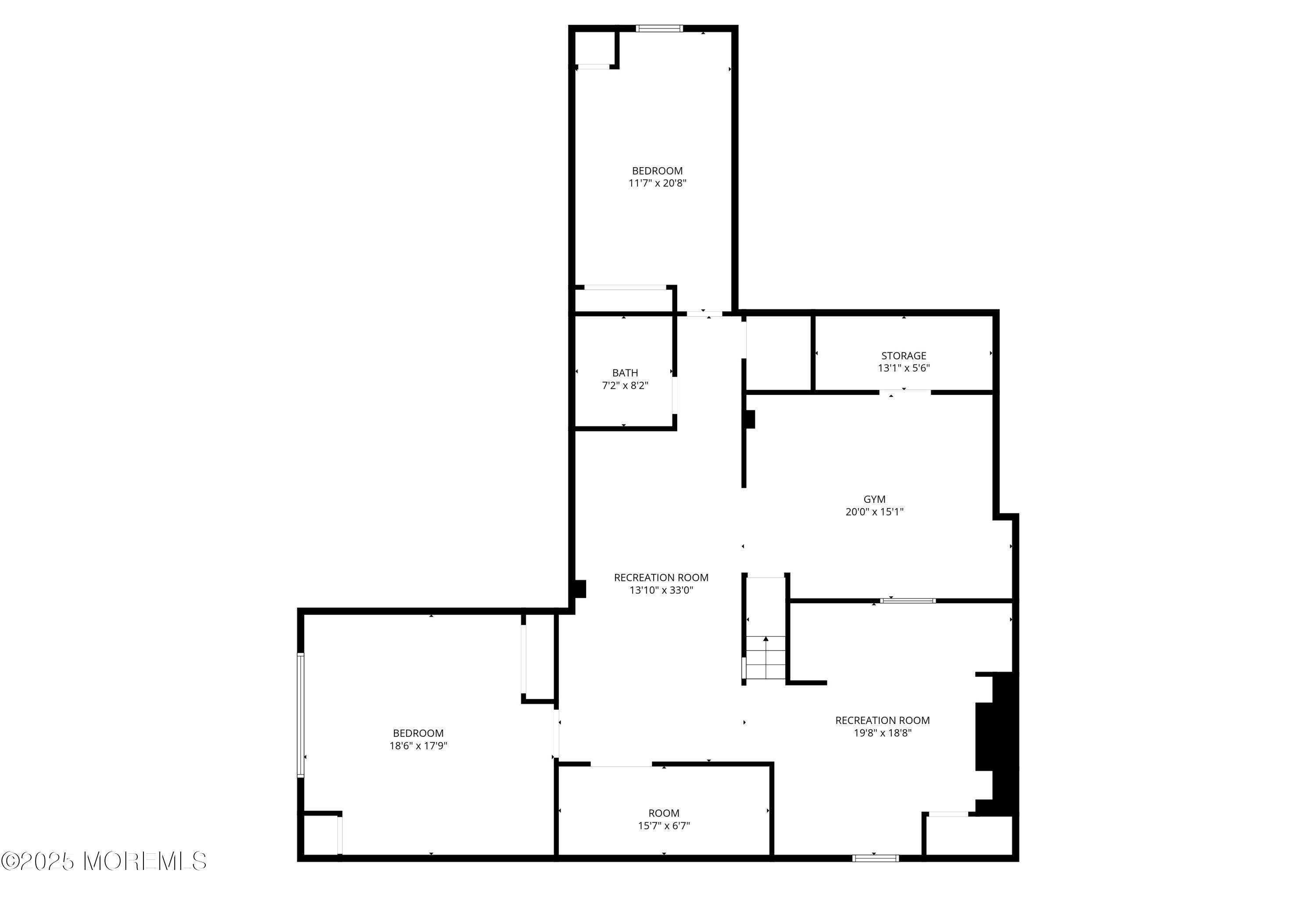 4 Garnet Street Morganville, NJ 07751 - Photo 70 of 70 4 Garnet St Basement Floor Plan