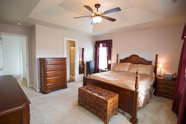 2069 Prescott Way Spring Hill, TN 37174 - Photo 8 of 17 Upstairs Master Suite is a generous size with plenty of room for all sorts of furniture. Large closet just out of view. Lots of windows for natural light.