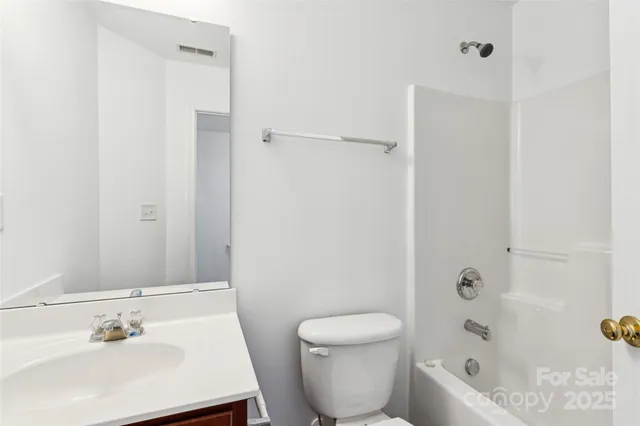 a front view of a building with street