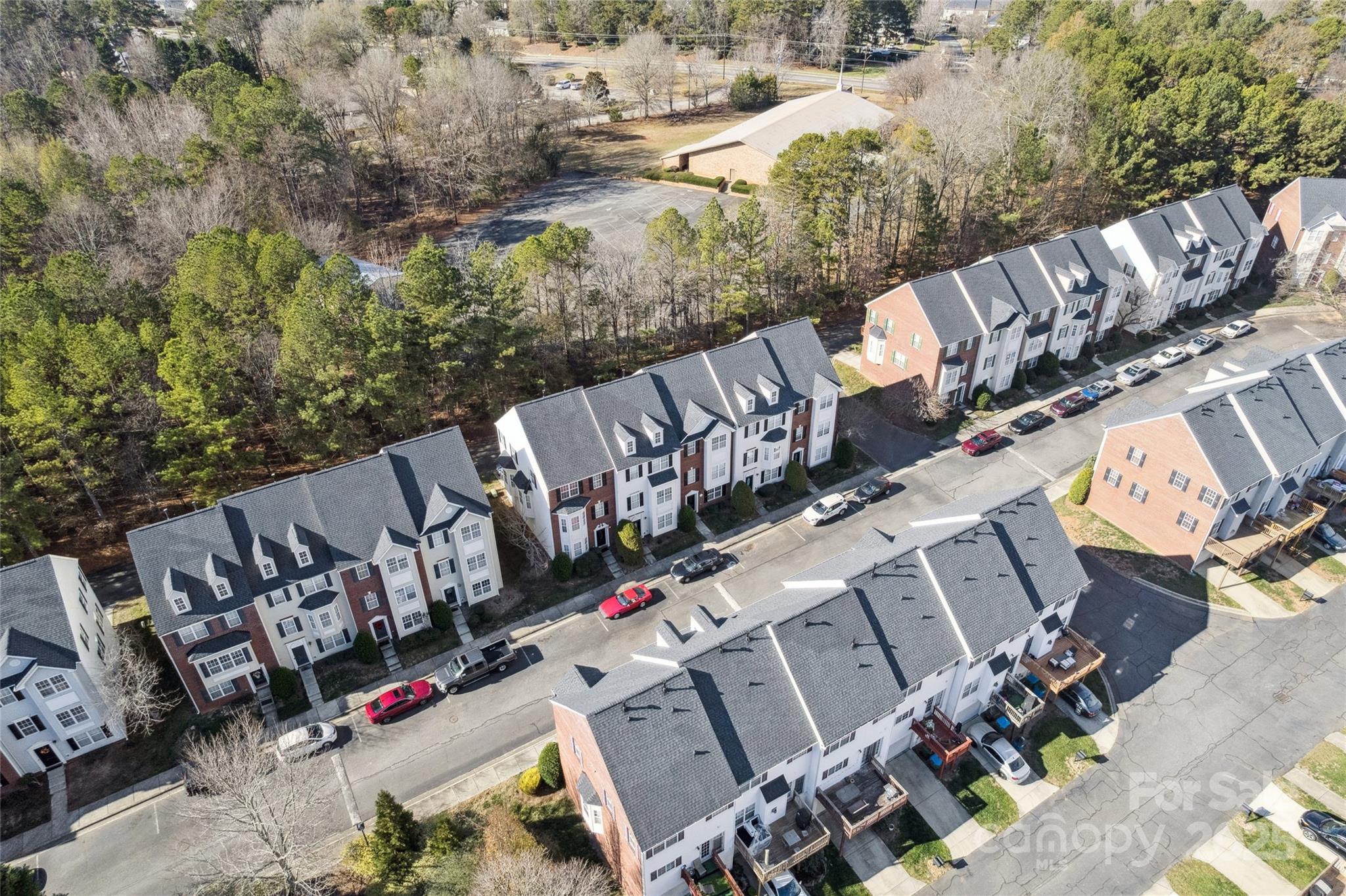 10032 Treeside Lane Matthews, NC 28105 - Photo 42 of 43 a view of street from balcony