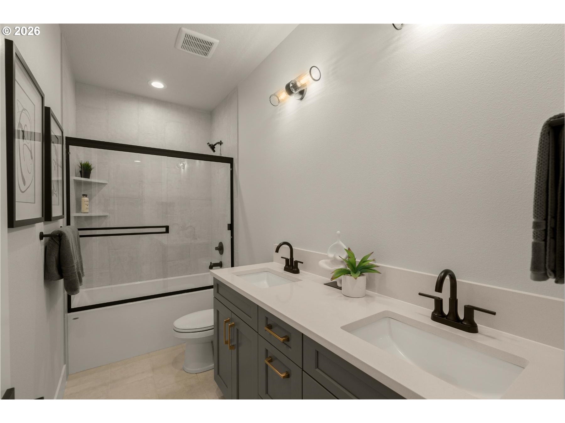 28410 Northeast Bell Road Newberg, OR 97132 - Photo 18 of 27 a bathroom with a sink and a mirror