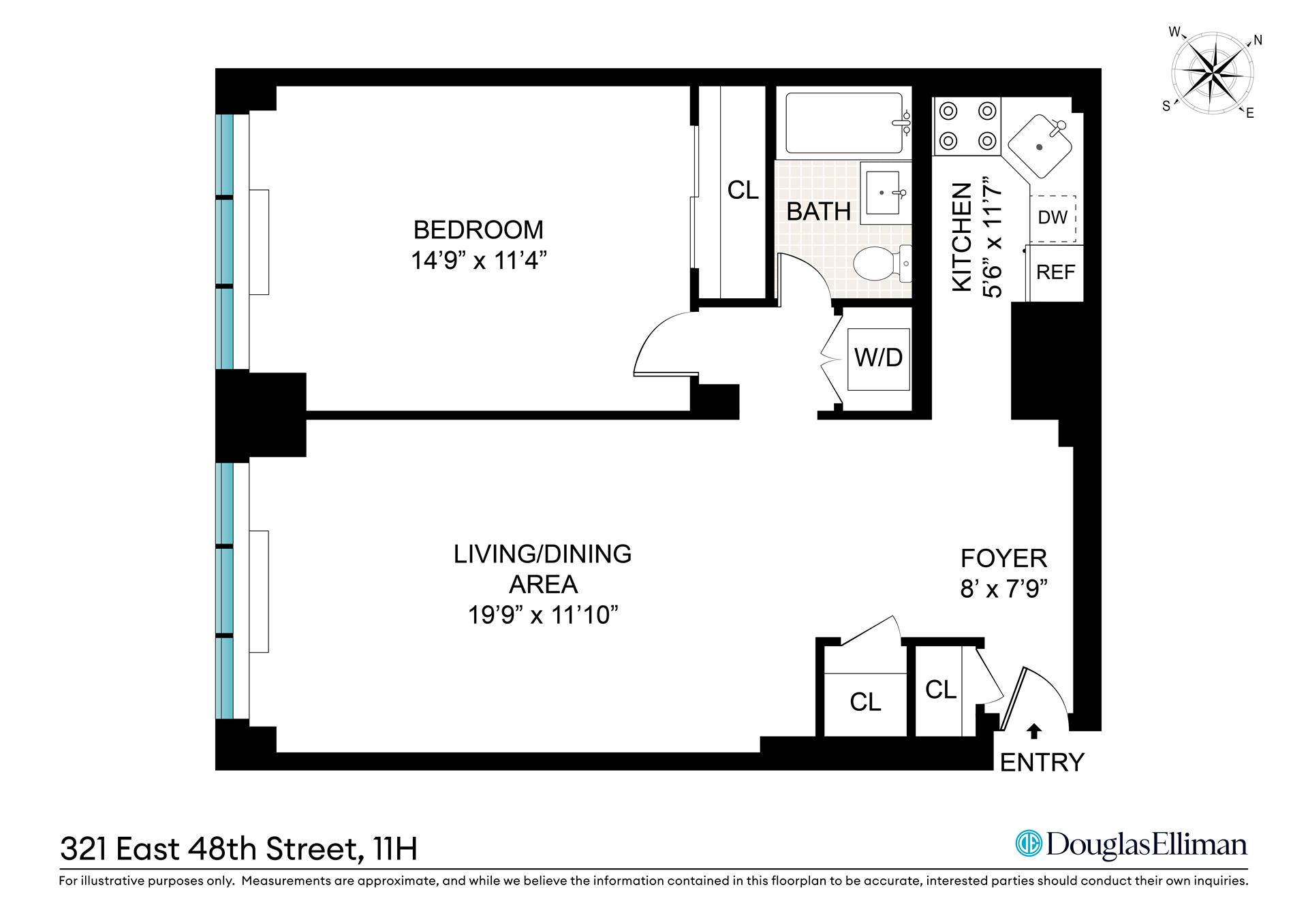 321 East 48th Street, Unit 11H Manhattan, NY 10017 - Photo 8 of 8 unknown