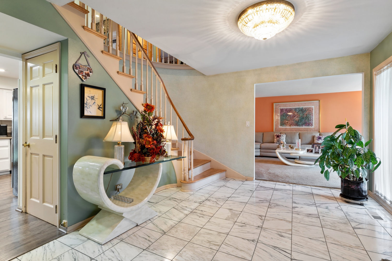 3731 Winnetka Road Glenview, IL 60026 - Photo 2 of 26 a view of entryway livingroom and hall