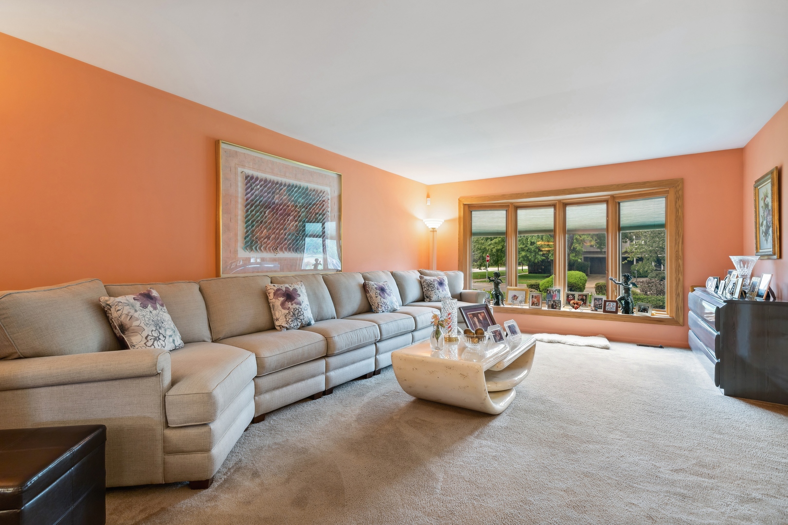3731 Winnetka Road Glenview, IL 60026 - Photo 3 of 26 a living room with furniture and a large window