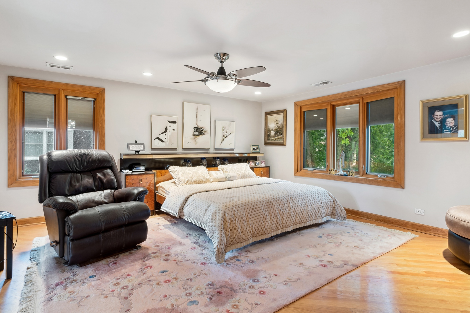 3731 Winnetka Road Glenview, IL 60026 - Photo 10 of 26 a bedroom with a bed couch and window